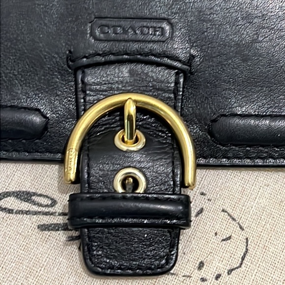 Coach Black Leather Long Wallet.  Pre-Loved. - Picture 8 of 16